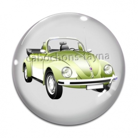 Cabochon Verre - voiture