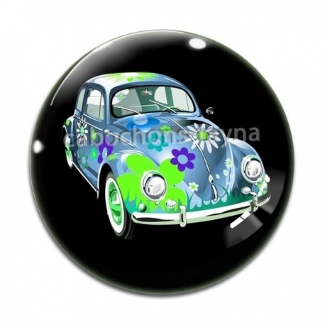 Cabochon Verre - voiture