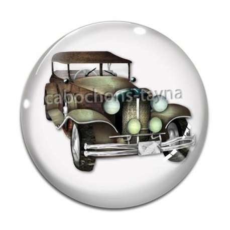 Cabochon Verre - voiture