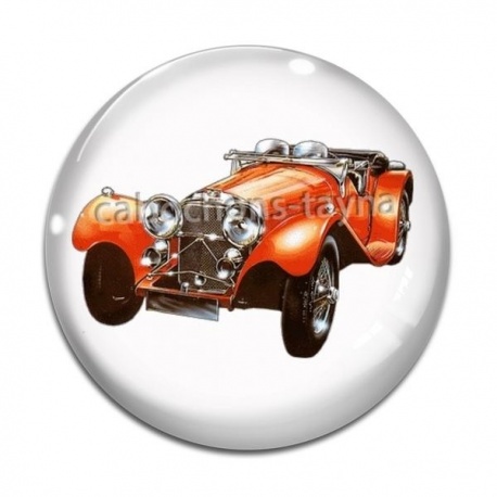 Cabochon Verre - voiture