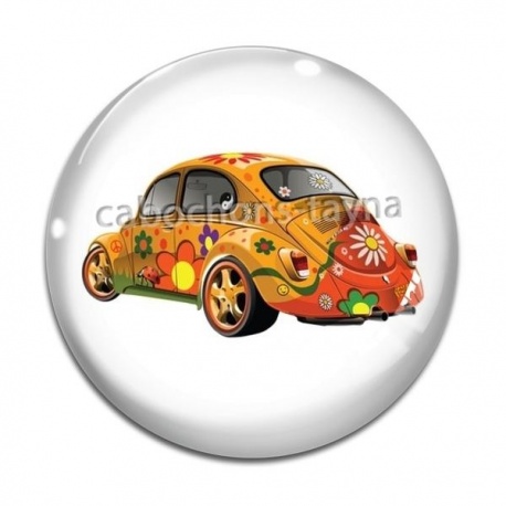 Cabochon Verre - voiture