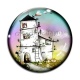 Cabochon Verre - maison féerique