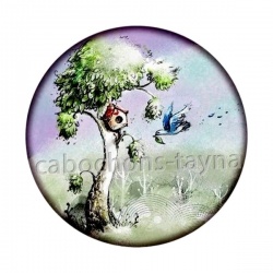 arbre et oiseau