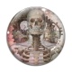 Cabochon Verre - squelette Steampunk