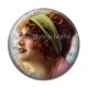 Cabochon Résine - femme année 30