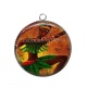 Pendentif Cabochon Argent - afrique