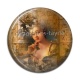 Cabochon Résine - femme Antoinette