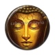 Cabochon Résine - bouddha