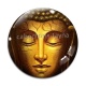 Cabochon Verre - bouddha