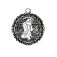 Pendentif Cabochon Argent - bouddha