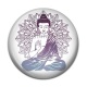 Cabochon Résine - bouddha