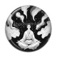 Cabochon Résine - méditation yoga