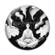 Cabochon Verre - méditation yoga