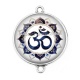 Connecteur Cabochon Argent - OM