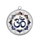 Pendentif Cabochon Argent - OM
