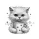 chat tasse