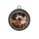 Pendentif Cabochon Argent - chaton
