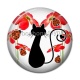 Cabochon Résine - chat