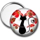 Miroir de poche - chat