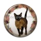 Cabochon Résine - chat