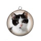 Pendentif Cabochon Argent - chaton
