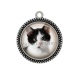 Pendentif Cabochon Argent - chaton