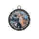 Pendentif Cabochon Argent - chaton