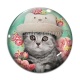 Cabochon Verre - chaton