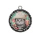Pendentif Cabochon Argent - chaton