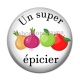 Cabochon Résine - un super épicier