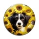 Cabochon Verre - chien