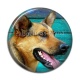 Cabochon Résine - chien 