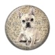 Cabochon Résine - chien 