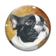 Cabochon Verre - chien 