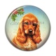 Cabochon Résine - chien 