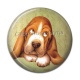 Cabochon Résine - chien 