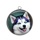 Pendentif Cabochon Argent - chienchien 