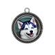 Pendentif Cabochon Argent - chienchien 
