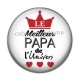 Cabochon Résine - meilleur papa de l'univers