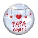 Cabochon Verre - papa chéri