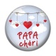 Cabochon Résine - papa chéri