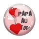 Cabochon Verre - papa au top