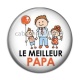 Cabochon Résine - le meilleur papa