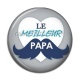 Cabochon Résine - le meilleur papa