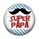 Cabochon Résine - super papa