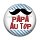 Cabochon Résine - papa au top