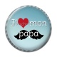 Cabochon Résine - je t'aime mon papa