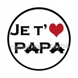 je t'aime papa
