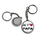 Porte clés - je t'aime papa