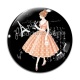 Cabochon Verre - femme mode paris